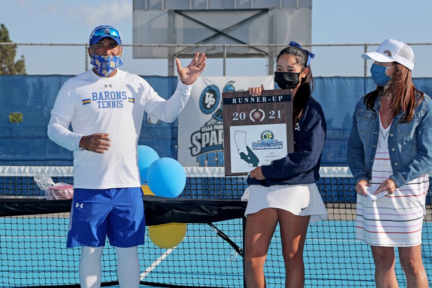 Fountain Valley Girls Tennis Falls To Villa Park In Cif Division 3 Title Match Los Angeles Times Fountain Valley Girls Tennis Falls To Villa Park In Cif Division 3 Title Match Los Angeles Times