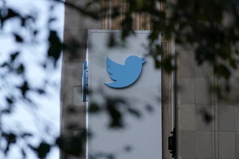 Twitter headquarters is shown in San Francisco, Friday, Oct. 28, 2022. Elon Musk has taken control of Twitter after a protracted legal battle and months of uncertainty. The question now is what the billionaire Tesla CEO will actually do with the social media platform.(AP Photo/Jeff Chiu)