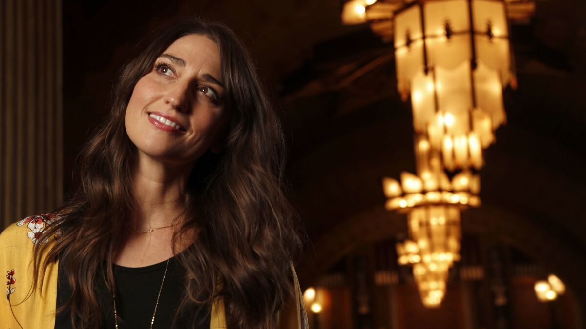 Sara Bareilles is bringing her Amidst the Chaos Tour to San Diego State University on Tuesday.