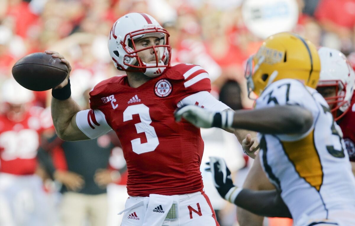 Nebraska quarterback Taylor Martinez's ability to run the ball makes him a capable two-way threat on offense for the Cornhuskers.