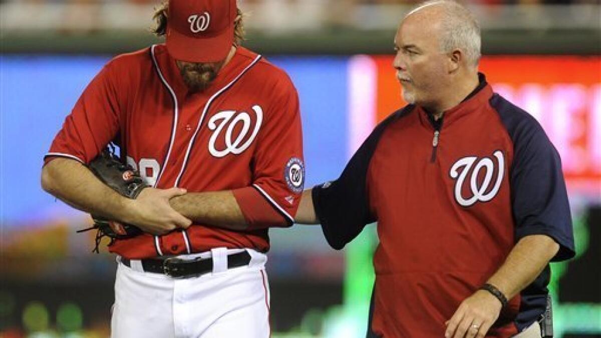 Nationals' Jayson Werth reportedly has two fractures in left wrist