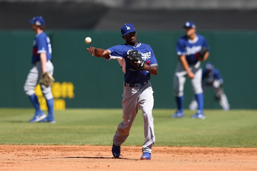 Dee Gordon is set to start the Dodgers' regular season platooning at second base with Justin Turner.