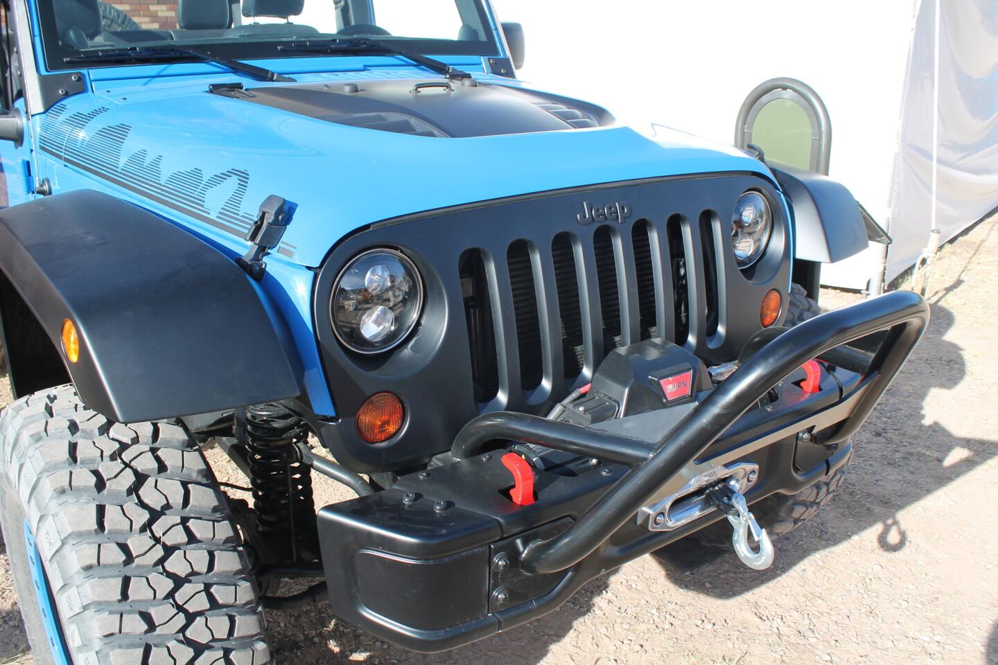 The most aggressive of the prototypes that Jeep brought to the Safari, the Wrangler Max features over $20,000 worth of upgrades to the suspension, axles, body and wheels.