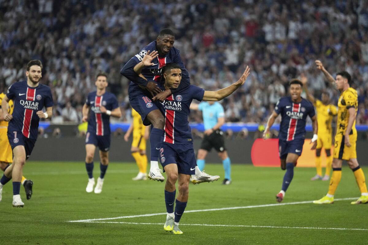 El audio celebrará el Hakimi, del sexo de París