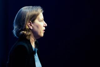 YouTube CEO Susan Wojcicki speakes during a conversation at the World Economic Forum in Davos, Switzerland, Tuesday, May 24, 2022. The annual meeting of the World Economic Forum is taking place in Davos from May 22 until May 26, 2022. (AP Photo/Markus Schreiber)