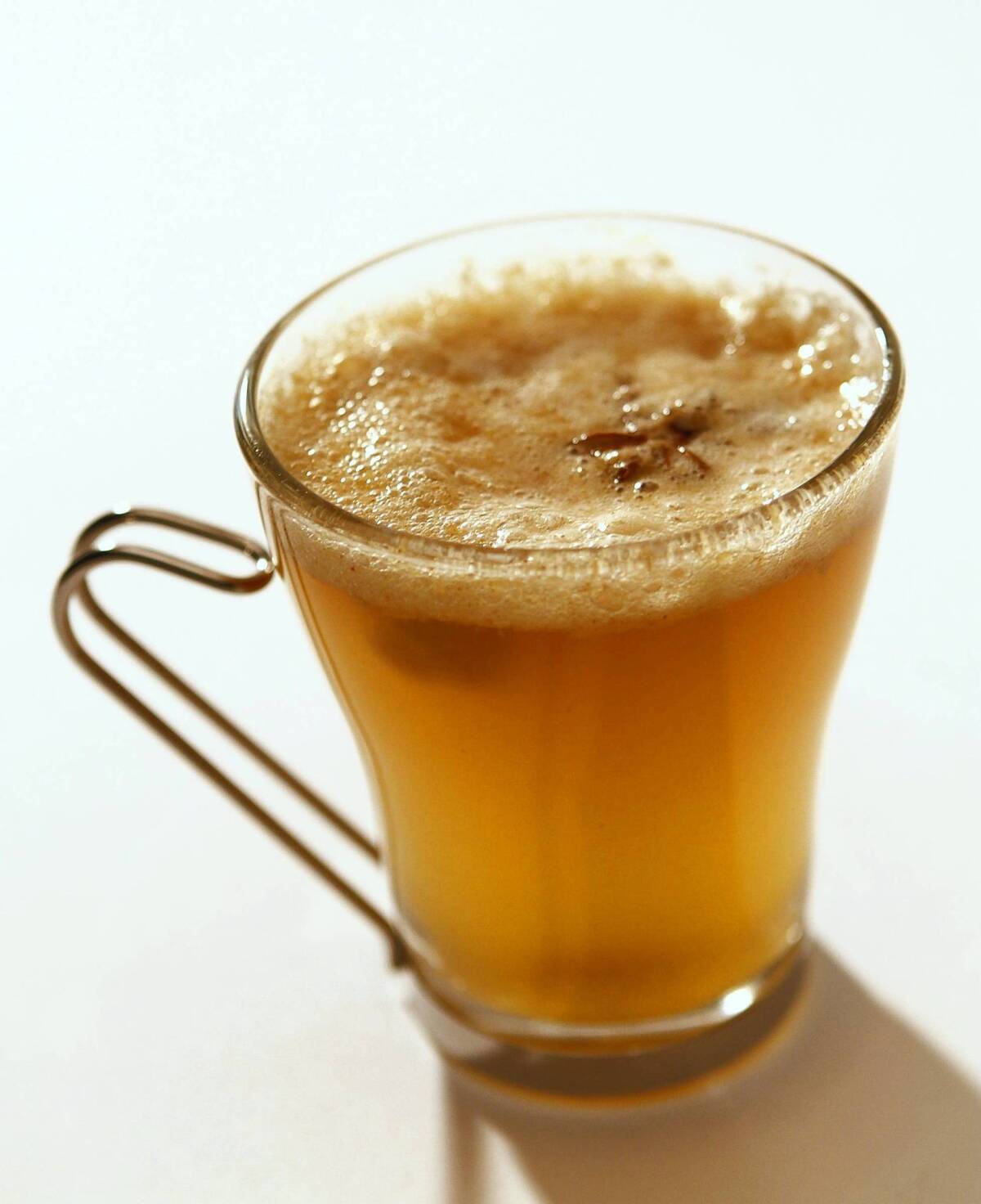 Le Ka's hot banana buttered rum, created by Andrew Parish. Recipe.