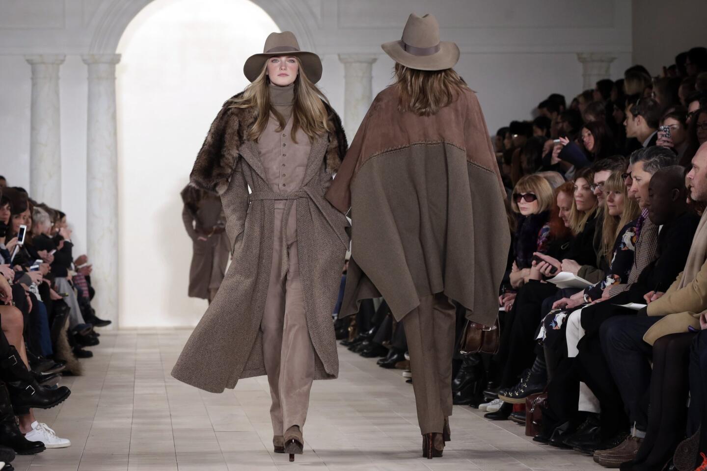 New York Fashion Week fall-winter 2015: Ralph Lauren