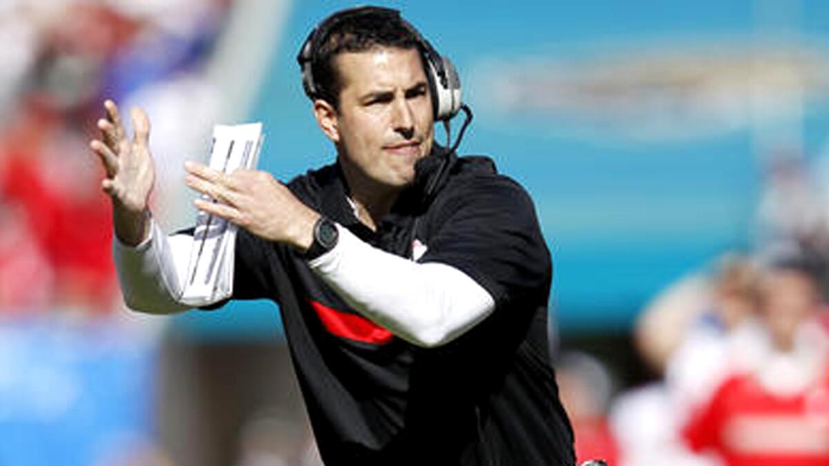 Luke Fickell, a longtime defensive coordinator, coached Ohio State for one season after the university fired Jim Tressel.