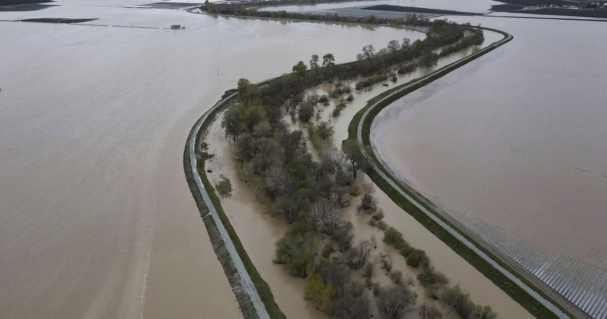 California's 11th atmospheric river storm this season hits