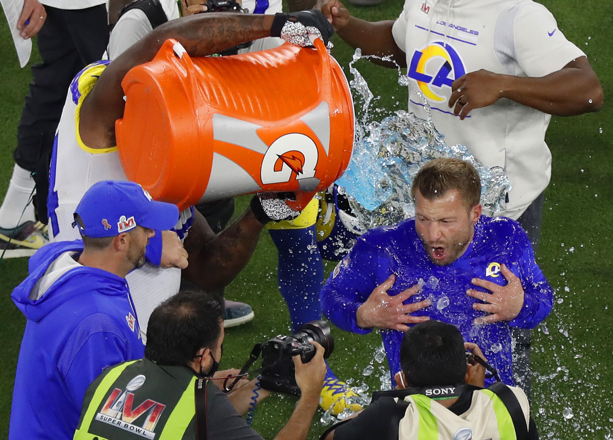 Photos: Rams defeat Bengals 23-20 in Super Bowl LVI at SoFi Stadium - Los  Angeles Times