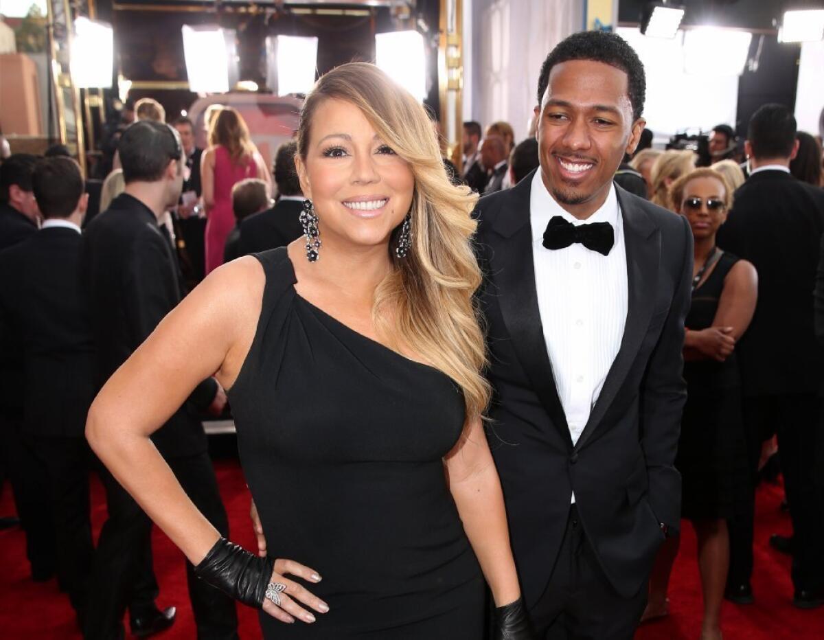 Mariah Carey and Nick Cannon attended the 20th annual Screen Actors Guild Awards in January.
