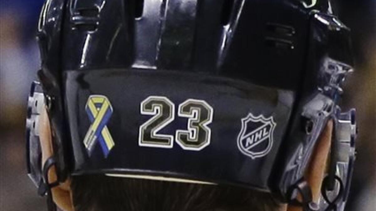 Bruins Hang 'Boston Strong' No. 617 Jersey With American Flag in Locker  Room Before Wednesday's Game (Photo) 