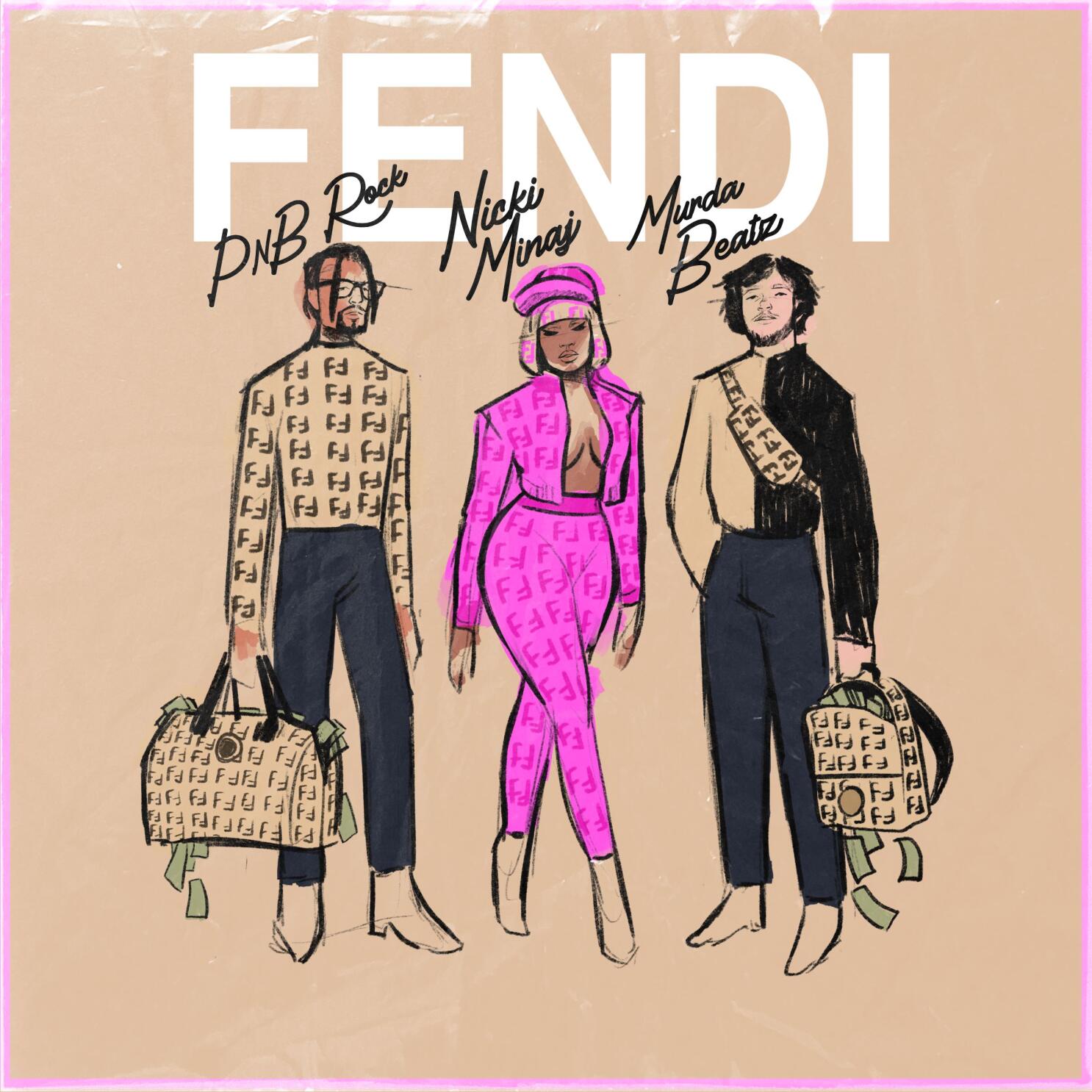 Fendi And Nicki Minaj Pink And Silver Capsule Is Perfect