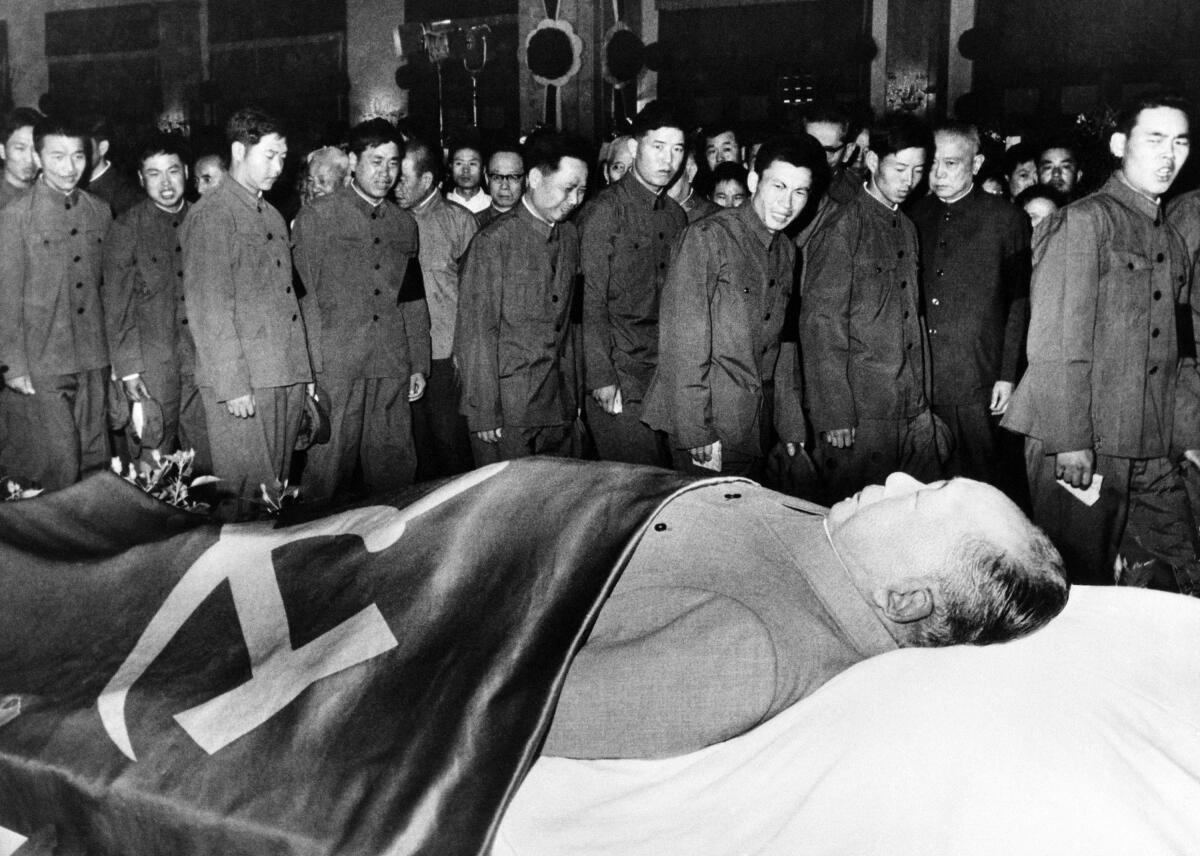 The death of Mao