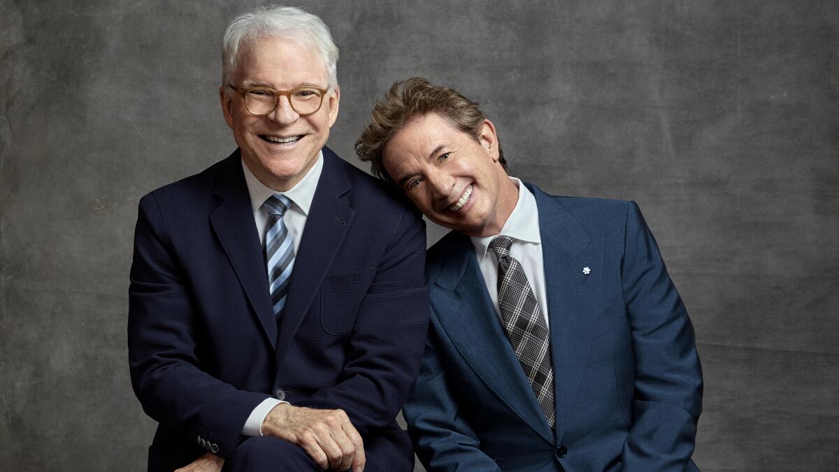 Friends Steve Martin and Martin Short pull no punchlines - Los Angeles Times
