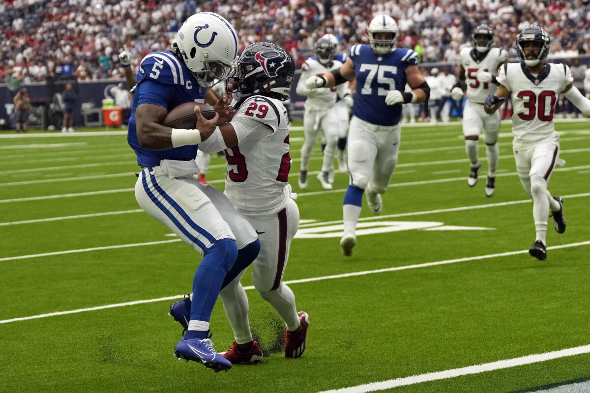Colts vs Texans final score: Indianapolis rallies to tie with