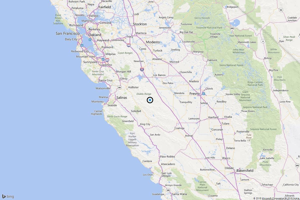 Los Banos California Map Earthquake: 4.0 quake strikes near Los Banos, Calif.   Los Angeles 