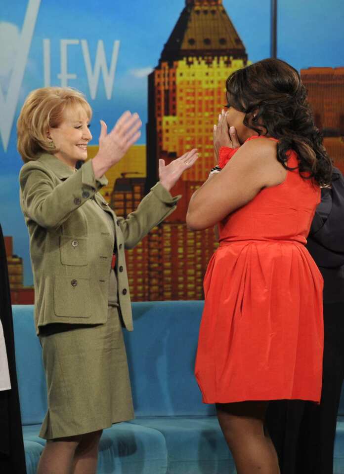 Barbara Walters welcomed former co-host Star Jones back to "The View" for a visit on Wednesday. Jones was there to raise awareness about women and heart disease, but Walters quickly steered the conversation to Jones' abrupt departure from the show six years ago. Taking a walk down memory lane, Jones explained it was "ugly" and a "bad emotional time" when she found out her contract would not be renewed. Fans will never forget what happened next; Jones blindsided her team by announcing on air that she was leaving the show. On Thursday, Jones' "Today's Professionals" colleague Donny Deutsch stood up for her calling "The View" interview an "ambush."