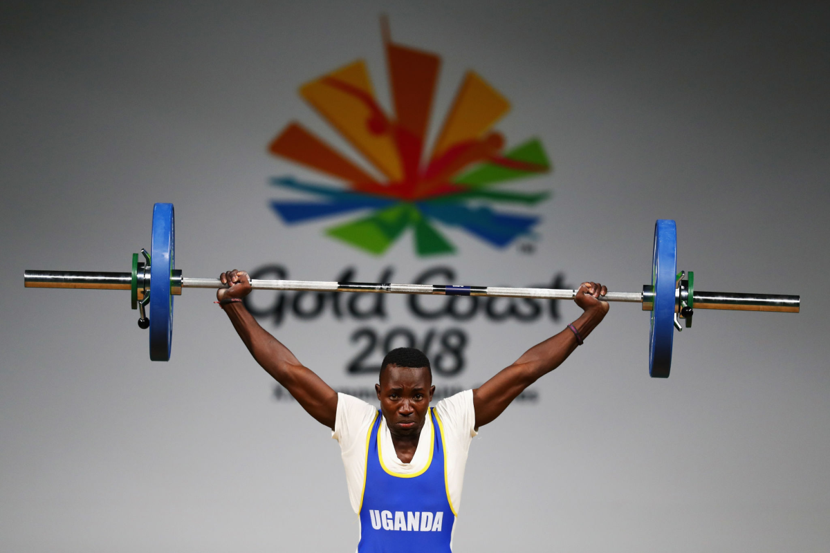 Ugandan weightlifter Julius Ssekitoleko