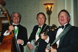 The “In Case Trio” (from left) Mike Reidy, Bill Hall and Noel Hall. / courtesy photo