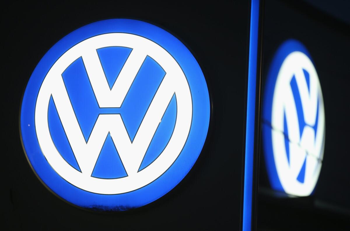 Volkswagen's U.S. sales fell in November following an emissions cheating scandal.