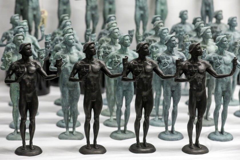Screen Actors Guild Award bronze statuettes