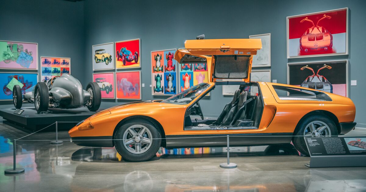 Inside moving exhibits at L.A.’s Petersen Automotive Museum