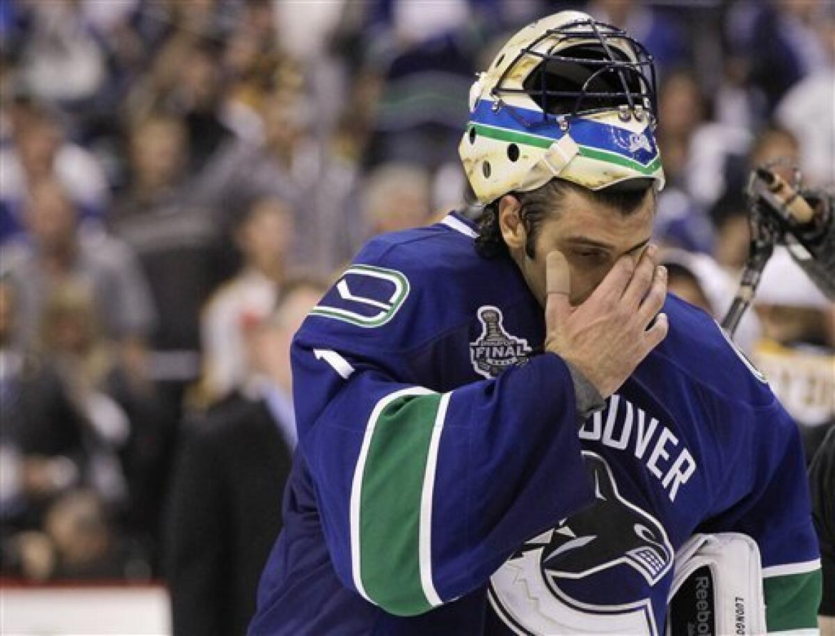 Vancouver fans dejected after Canucks gone from playoffs