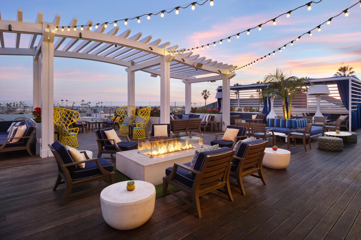 Topside at Lido House in Newport Beach invites guests to celebrate Independence Day.