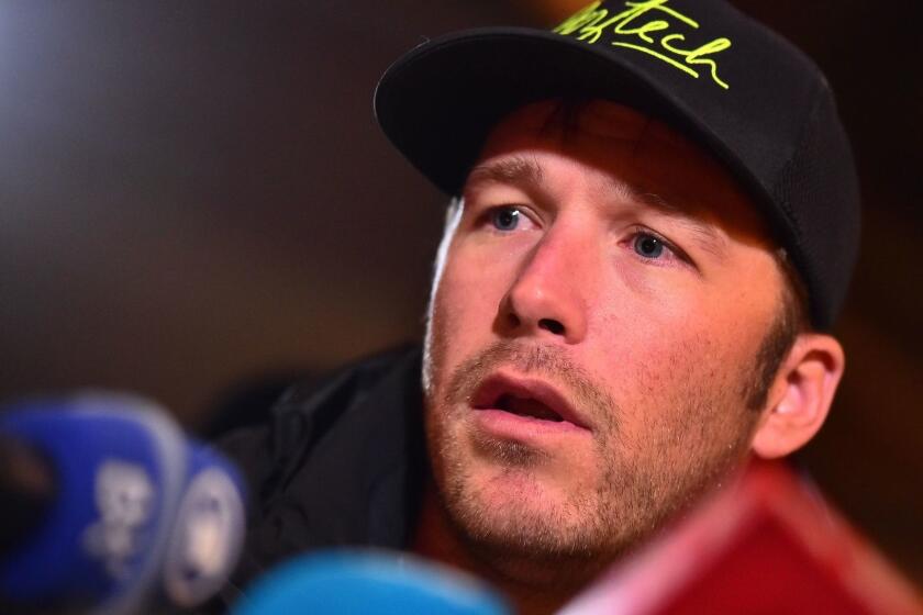 (FILES) In this file photo taken on January 20, 2017 US alpine skier Bode Miller addresses the media during a press conference during the FIS Ski Alpine World Cupin Kitzbuehel. The 19-month-old daughter of Olympic skiing champion Bode Miller has drowned, police in California said on June 11, 2018. / AFP PHOTO / Jure MAKOVECJURE MAKOVEC/AFP/Getty Images ** OUTS - ELSENT, FPG, CM - OUTS * NM, PH, VA if sourced by CT, LA or MoD **