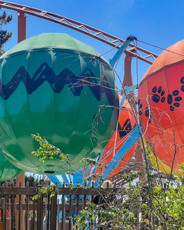 Balloon Race at Knott's Berry Farm.