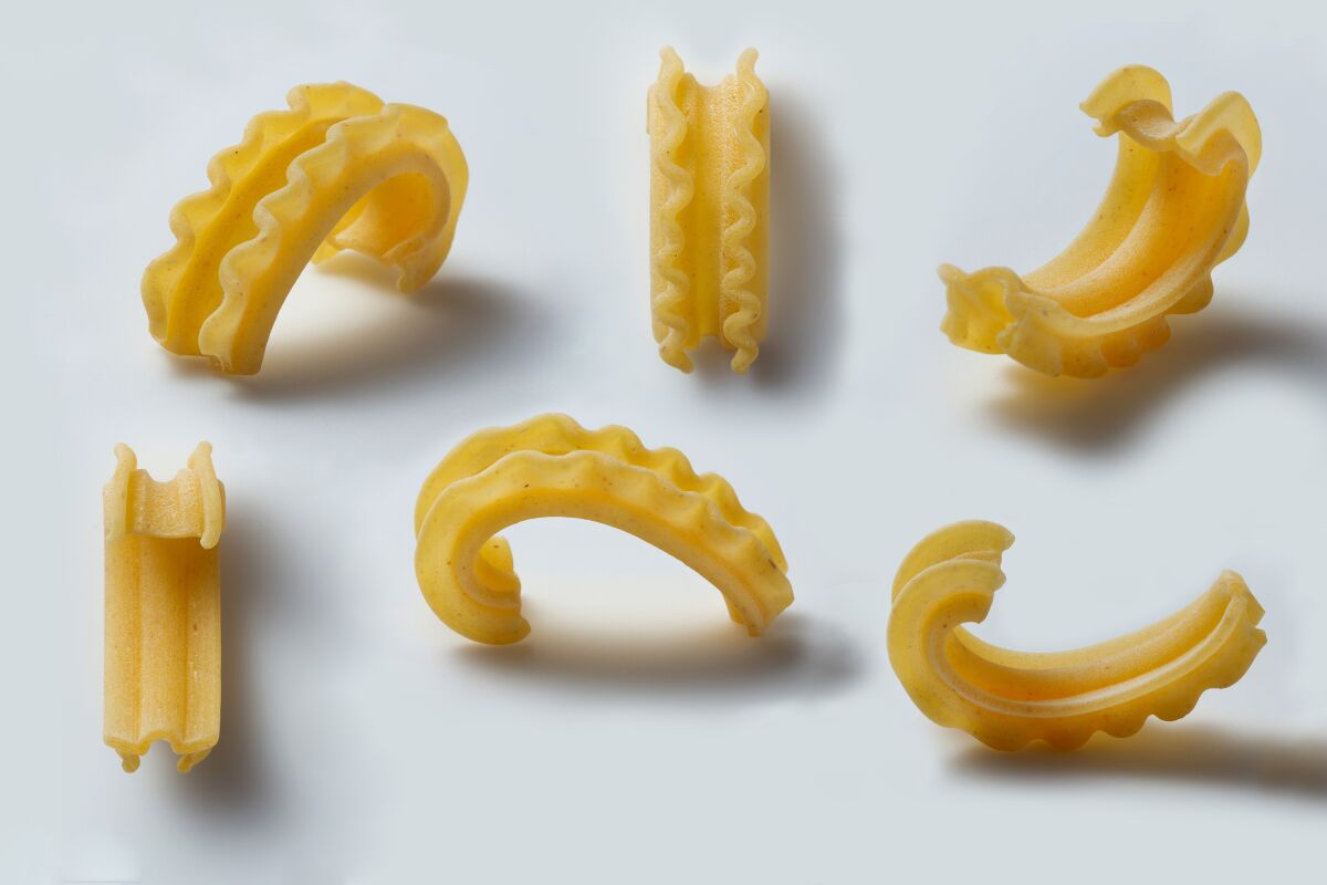 Behold a new pasta shape, created by Dan Pashman.