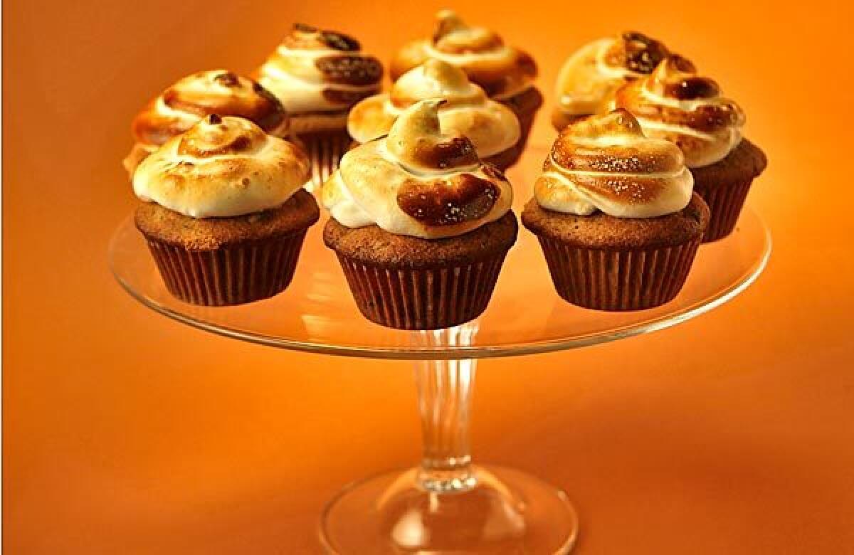 A recipe for s'mores cupcakes.