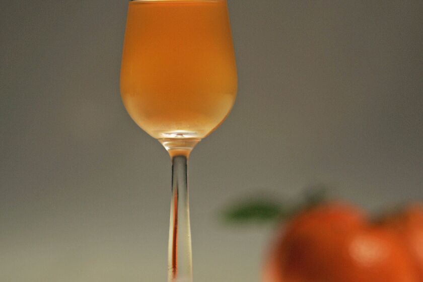 Fruit, alcohol and time. Recipe: Tangerine ratafia
