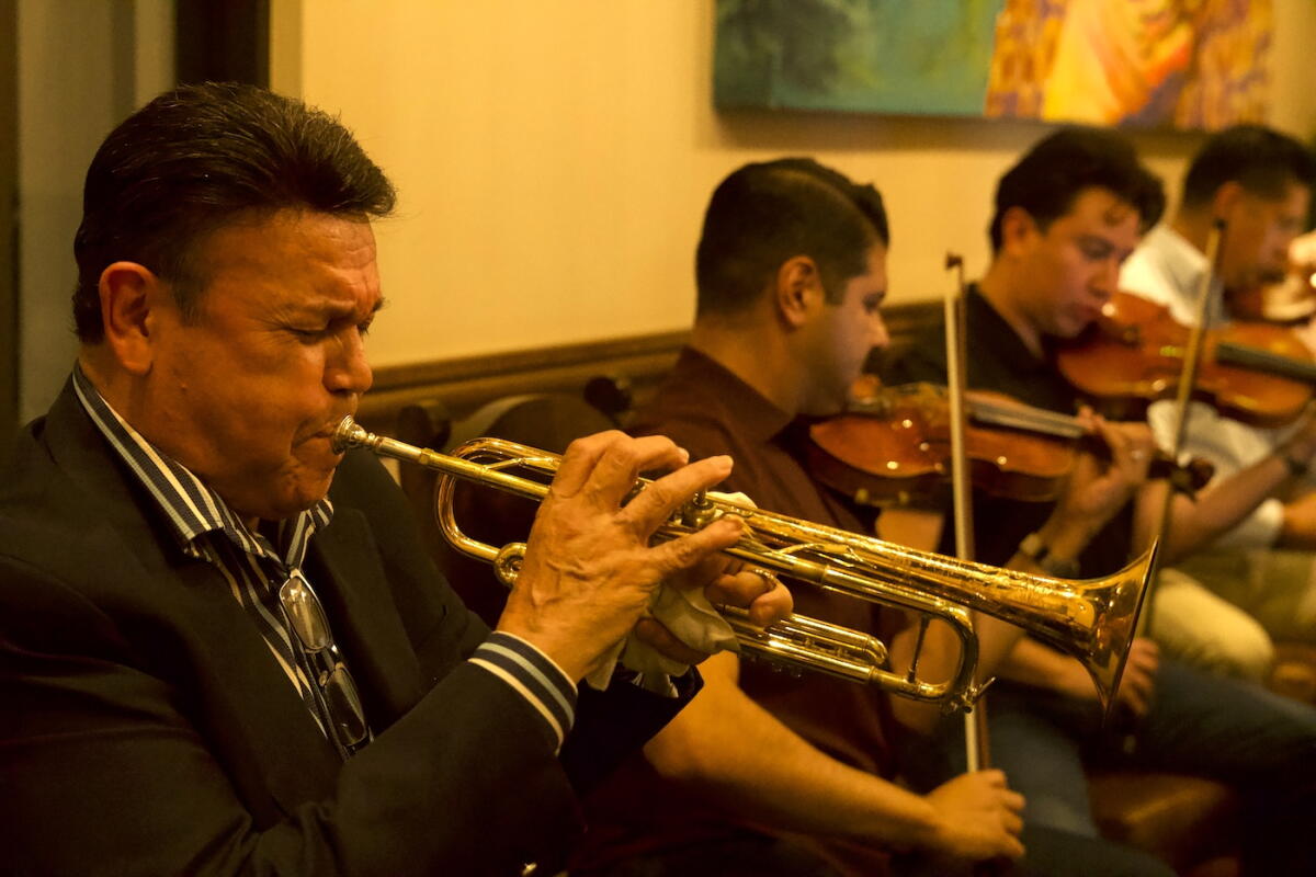 José Hernández leads Mariachi Sol de México at Casa del Sol Cocina Mexicana in Tustin on Tuesday, Sept. 22, 2026.