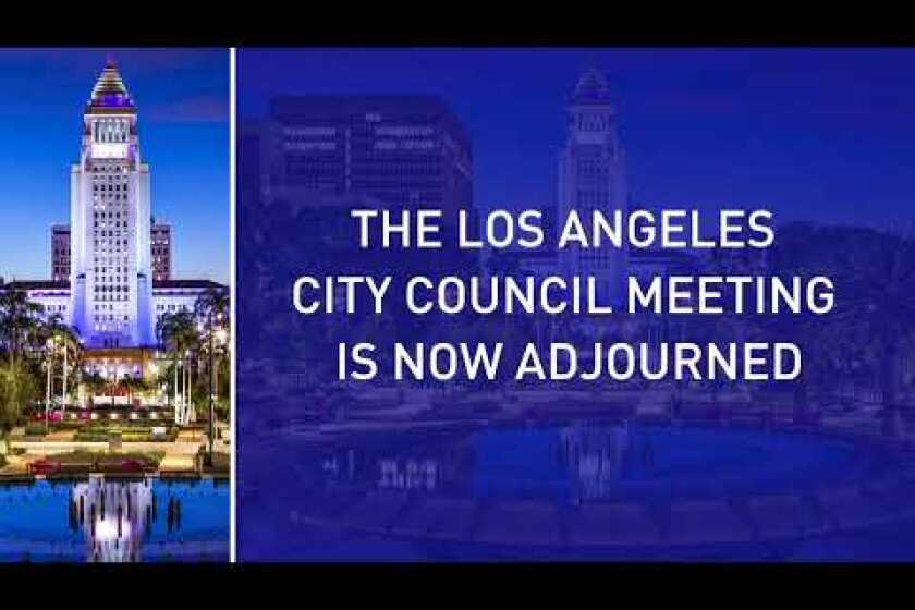 Watch live: L.A. City Council meets amid racist recording scandal