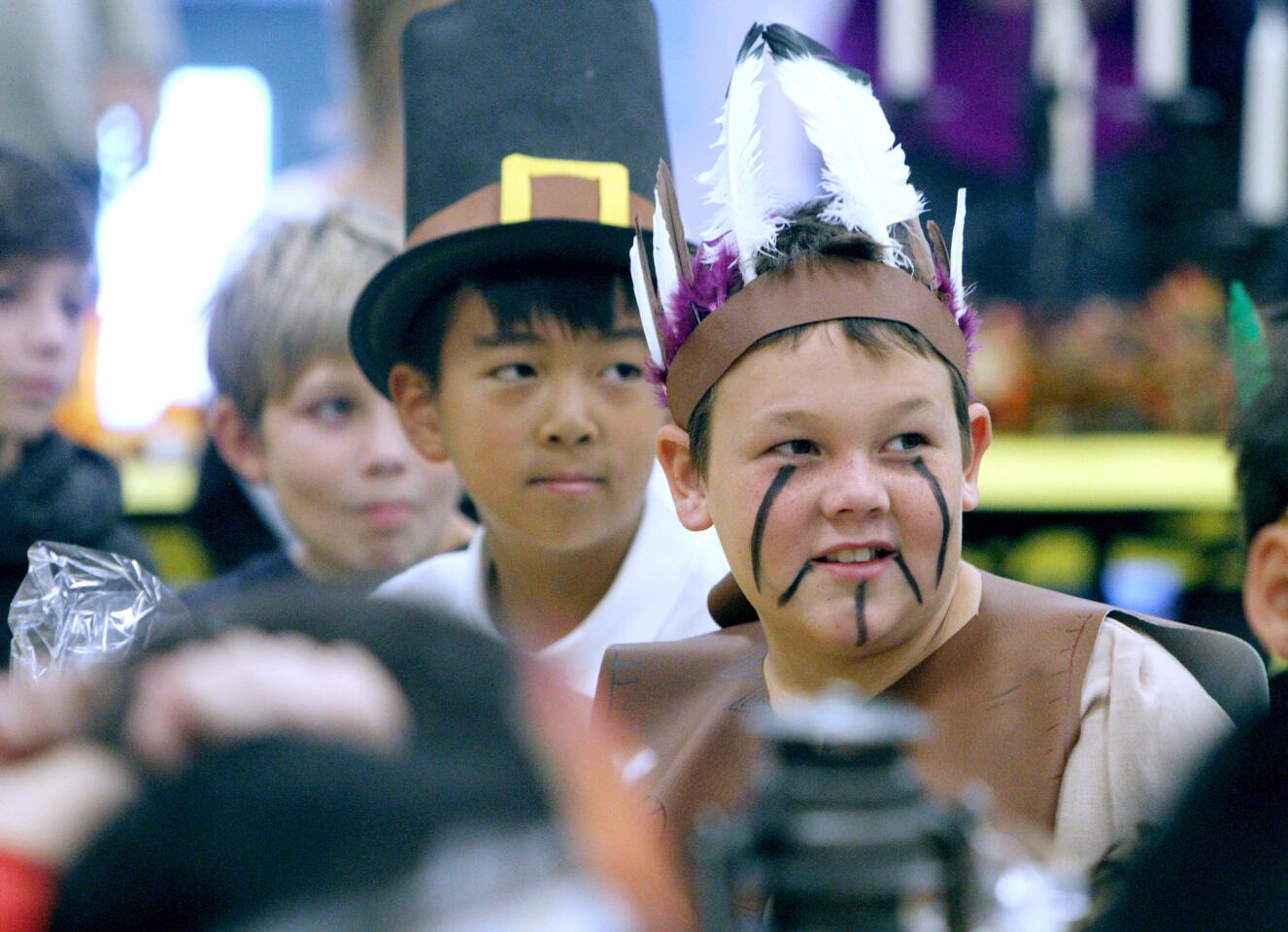 Photo Gallery: La Cañada Elementary holds annual fifth grade Thanksgiving lunch