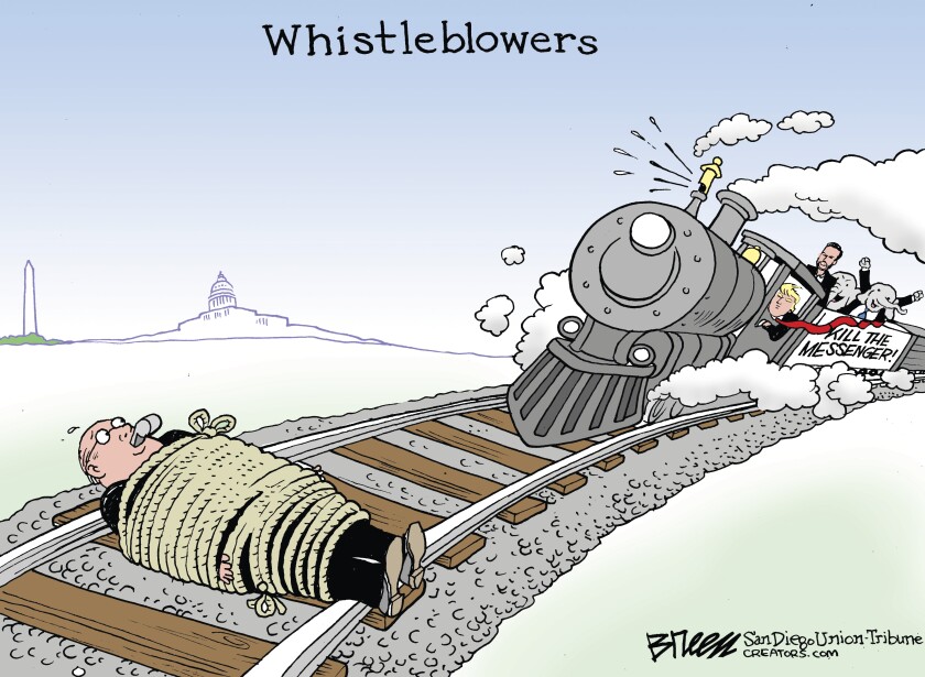 Donald Trump Jr Condemned For Tweeting Alleged Whistleblower S Name The San Diego Union Tribune