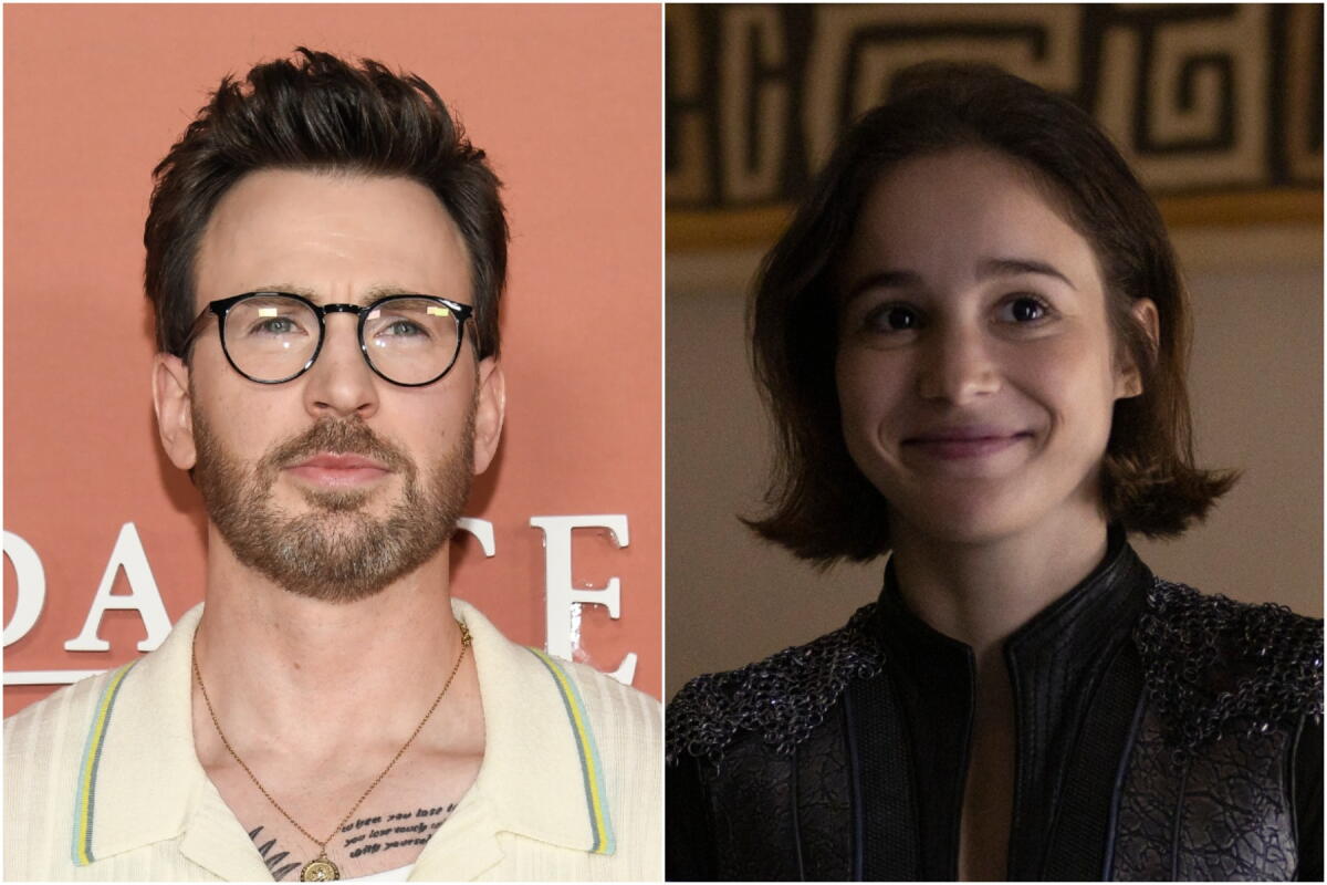 Chris Evans, Alba Baptista marry with Marvel guests on hand - Los ...