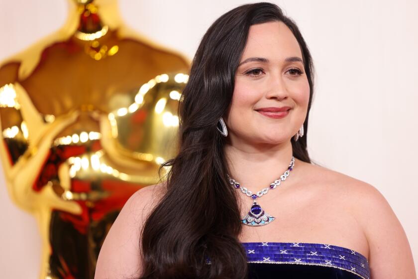 Hollywood, CA - March 10: Lily Gladstone arriving on the red carpet at the 96th Annual Academy Awards in Dolby Theatre at Hollywood & Highland Center in Hollywood, CA, Sunday, March 10, 2024. (Christina House / Los Angeles Times)