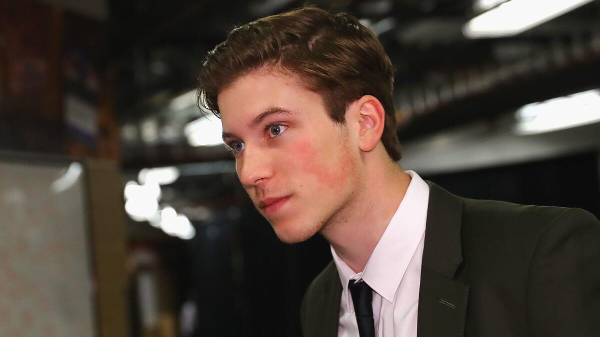Nolan Patrick and other top NHL draft prospects visited with members of the Pittsburgh Penguins and Nashville Predators on Monday before Game 4 of the Stanley Cup Finals.
