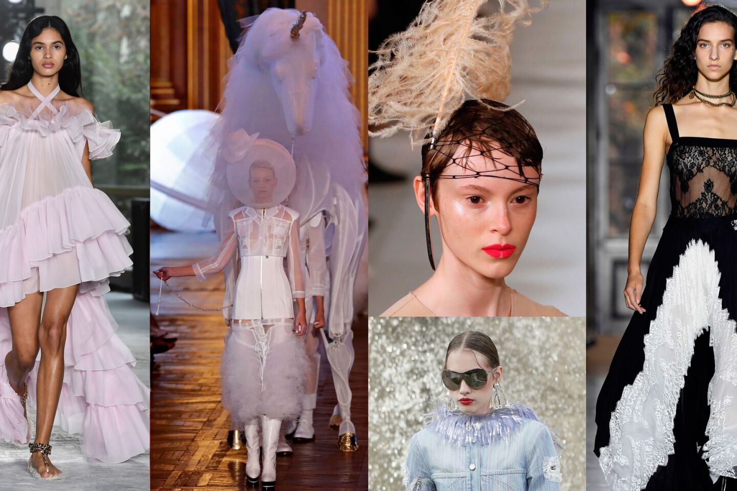 Paris Fashion Week: Spring trends include black and white and a whole ...