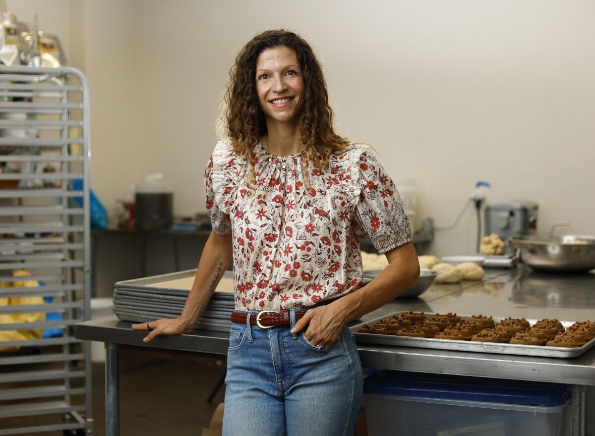 Barbara Zeiss, founder, CEO and head baker at Plantiful Kitchen in Carlsbad.