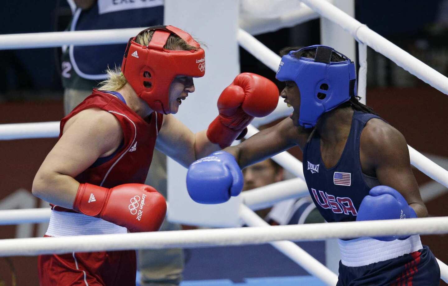 Women's middleweight bout