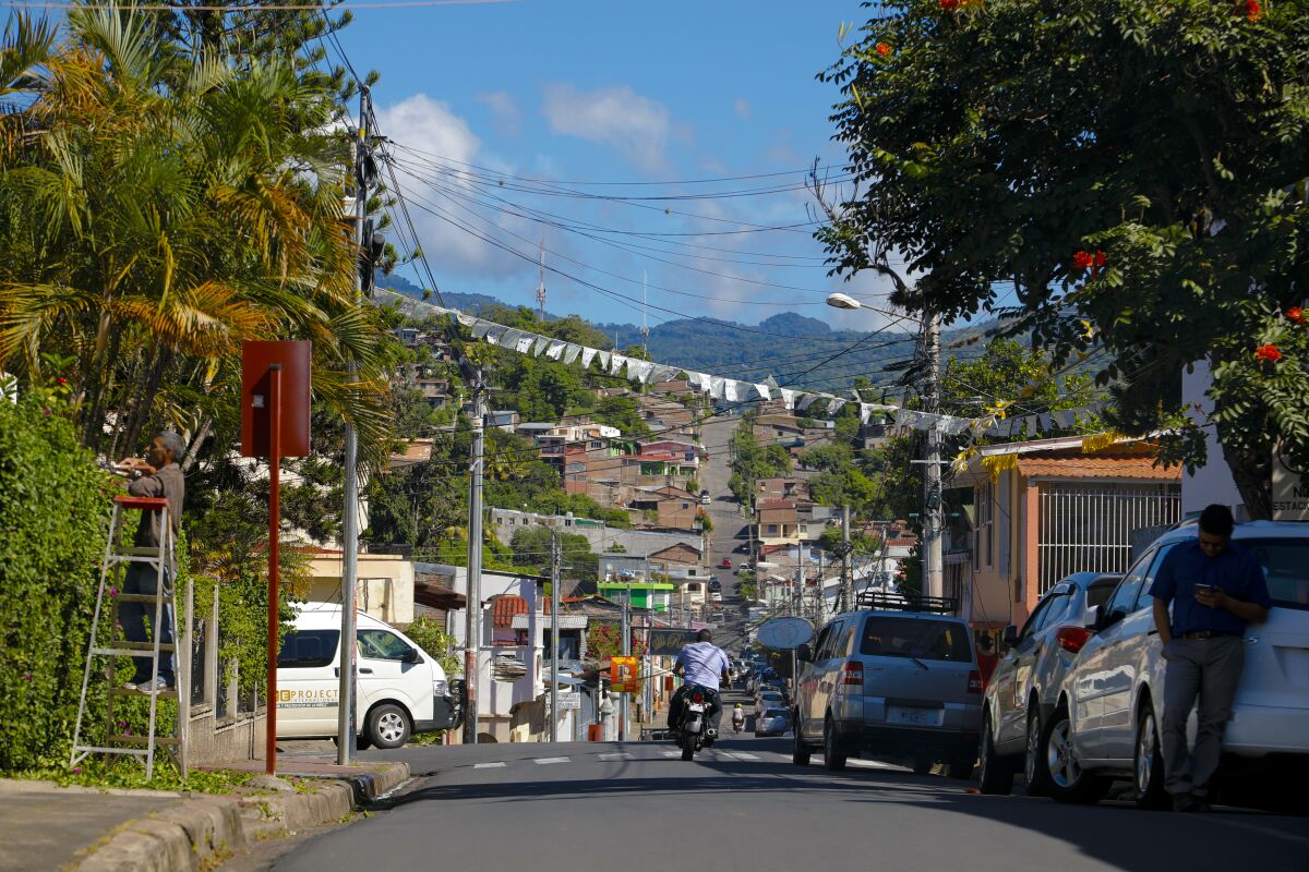 The city of Matagalpa, Nicaragua, in the mountains where several coffee farmers are located.