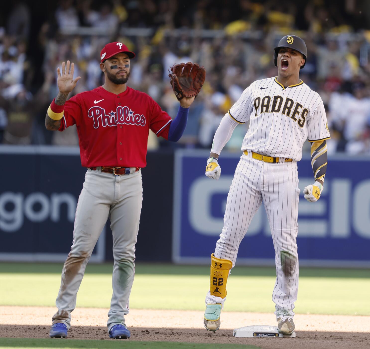 NLCS: Scrappy Diamondbacks rally past Phillies in Game 4 to knot