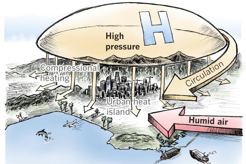Heat Wave Development California heat wave forecast to bring year's hottest weather - Los ...