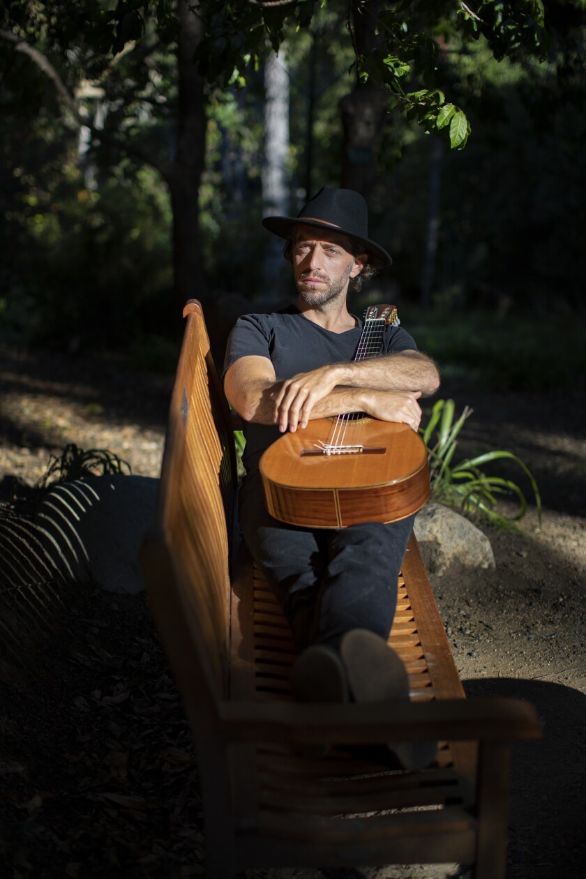 Classical guitarist Giovanni Piacentini is a music professor at UCLA