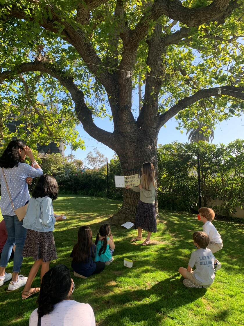 A field trip to the La Jolla Woman's Club