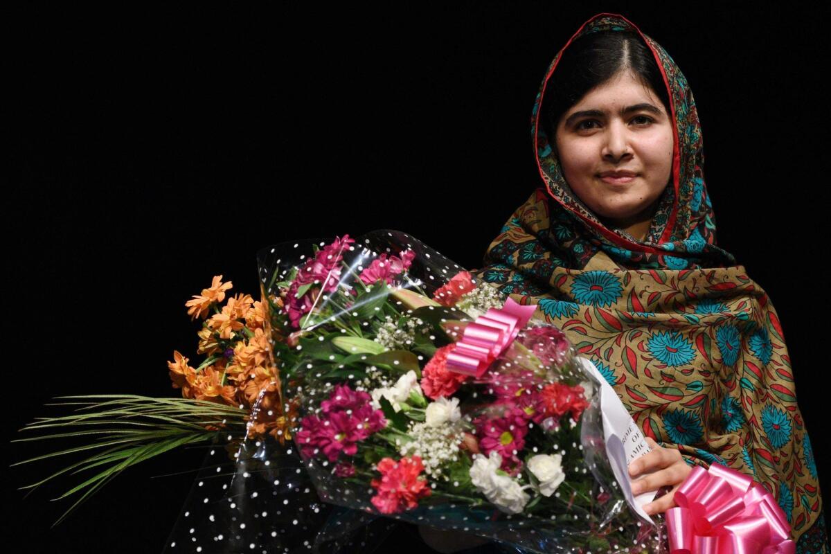 For her 18th birthday, Nobel Peace Prize winner and education advocate Malala Yousafzai has launched the #booksnotbullets campaign.